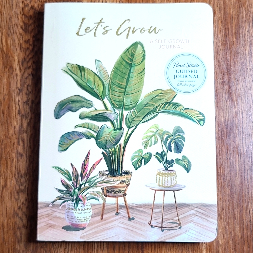 New punch studio, let's grow guided journal